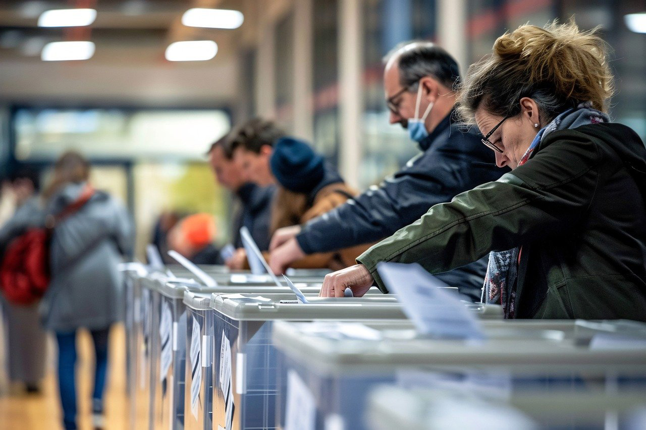 Voting volunteers